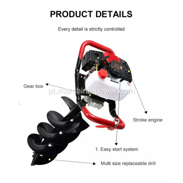 52cc Garden Post Hole Gasoline Earth Earth